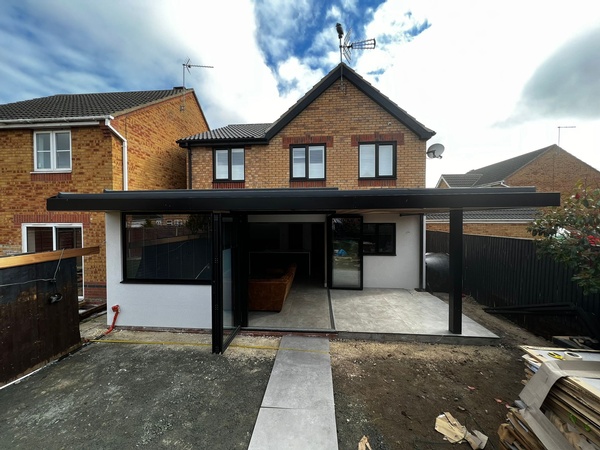 2 storey bedroom & Modern Kitchen day room extension Hull
